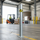 Premium Heavy Duty Galvanised Mild Steel Bollards for Enhanced Security - 750mm Height with Various Diameters and Wall Thickness Options