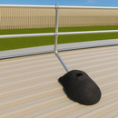 Single Weight Roof Edge Set – Premium Freestanding Safety Barrier for Industrial & Commercial Roofs!