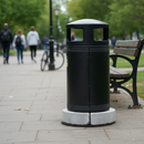 Premium Replacement Concrete Ballast for Freestanding Litter Bins - 15kg Weighted Base with 330mm Width and 90mm Height for Enhanced Stability