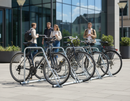 Premium Dual Direction Modular Bike Rack - Heavy Duty Galvanised Steel Design for Flexible Cycle Storage