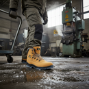 Premium Heavy Duty S3 Safety Boot with Steel Toe, Shock Absorber, and Slip-Resistant Sole