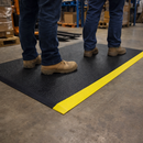 Anti-Fatigue Matting – Black/Yellow – 9.5mm Foam – Industrial Use