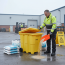 Premium 340 Litre Grit Bin Kit with High-Quality Grit and Tough Scoop for Winter Safety
