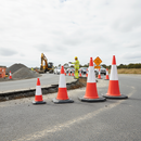 Premium Heavy Duty Traffic Cone - Available in 500mm, 750mm & 1000mm Sizes for Enhanced Visibility and Safety