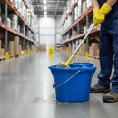 Premium 12 Litre Plastic Mop Bucket - Assorted Colours for Versatile Cleaning - High-Quality Professional Grade for Industrial and Commercial Appli...