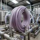 1in Clear Braided PVC Hose – 30 Metre Coil