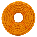 10mm Orange Polypropylene Rope 20M Coil – Strong 3-Strand Twisted Rot-Proof