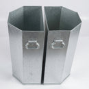 60 Litre Galvanised Steel Bin Liner with Handle (view 2)