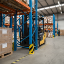 Premium Pallet Racking Protector with Durable Guide Rollers for Smooth Pallet Entry and Exit