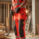 High-Performance Hi-Vis Trousers with Holster Pockets and Water-Repellent Finish
