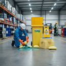 Premium Chemical Wheelie Bin Spill Kit - 360L Capacity