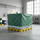 Premium Flexible Cover for Double IBC Spill Pallet - Rain Protection