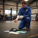 Professional One Person First Aid Kit in Pouch - HSE Compliant, Compact and Portable Emergency Supplies