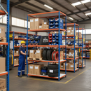 Heavy Duty Industrial Shelving - 3050mm High - 340kg Capacity - Melamine