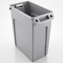 Slim Profile 60 Litre Waste Bin with Vented Channels (view 2)