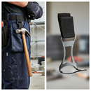 Premium Lacquered Hammer Loop with Velcro Fastening for Tool Belts - High-Quality Professional Grade for Industrial and Commercial Applications