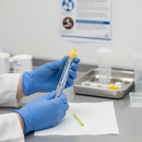Premium 10ml Urine Collection Tubes with Yellow Screw Caps - 64 Pack, Graduated for Easy Measurement
