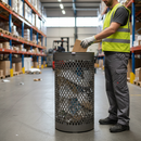 Premium Dual-Compartment 120L Recycling Bin with Customizable Color Coding for Effective Waste Management