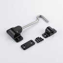 Cabin Hook 6in Black Steel (view 2)