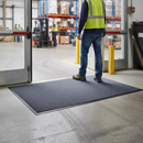 Premium Heavy Duty Entrance Mat 1200mm x 1700mm - Durable Grey Design for High Traffic Areas