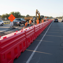 Premium Water Filled Crash Barrier - 50MPH Impact Resistance with Versatile Design