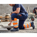 Premium Hi-Vis Trousers with 4-Way Stretch Fabric and Reinforced Holster Pockets for Comfort and Flexibility