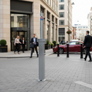 Premium Heavy Duty Retractable Bollard with Integral Lock - 500mm x 90mm for Enhanced Security and Access Control