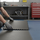Premium Heavy Duty Textured Floor Matting Tile 50x50cm for Industrial Use with Anti-Slip and Crush Resistance