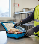 Premium 3 Litre Thermal Vaccine Transportation Bag - Insulated for Extended Cold Life with High-Quality Metal Fittings