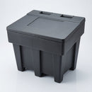 7 cu ft Recycled Polyethylene Grit Bin with Angled Lid (view 2)