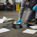 Heavy Duty Oil and Fuel Absorbent Pads - Poly Pack (Pack of 200)