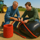 10mm Red Polypropylene Rope 3 Strand – Ultra-Strong, Weatherproof & Multi-Use | 75m Mini Coil | Limited Stock!