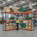 Premium Heavy Duty Industrial Shelving - 2440mm High - 400kg Capacity