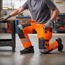 High-Performance ¾ Length Trousers with Holster Pockets and Reflective Tape