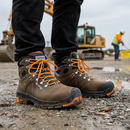 Premium Heavy Duty Safety Boot with Aluminium Toe Cap and Heat Resistant Outsole for High-Temperature Work Environments