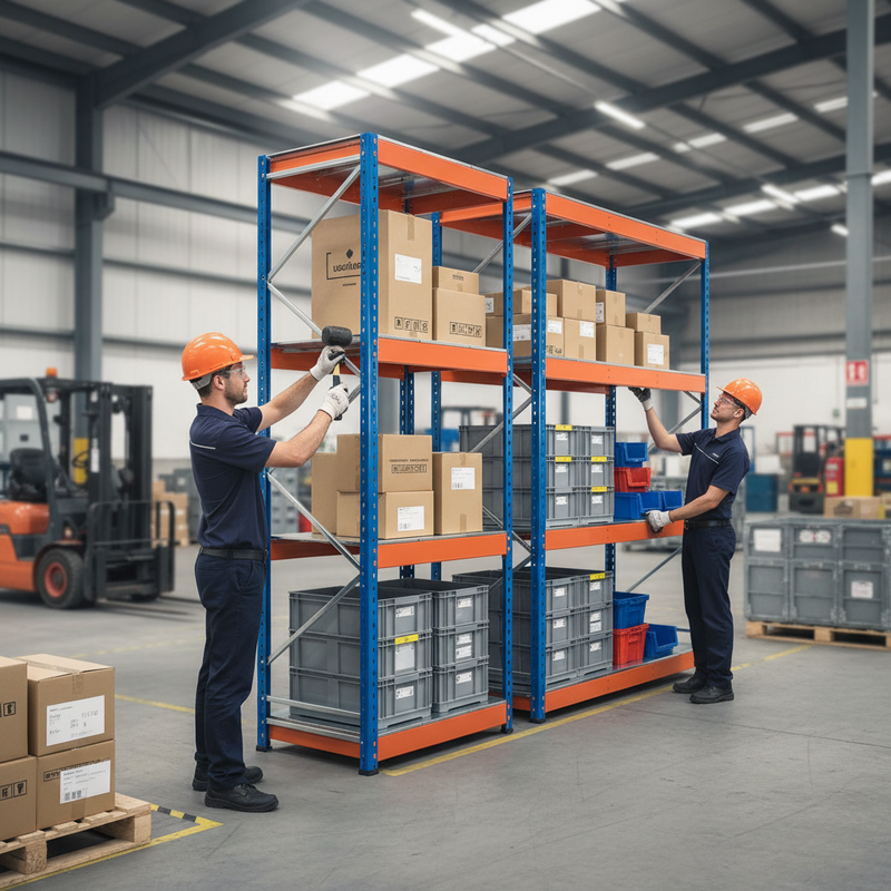 Heavy Duty Industrial Shelving - 3050mm High - 800kg Load Capacity - Steel