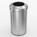 Stainless Steel Open Top Litter Bin 120 Litre (view 2)