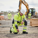 Premium Flexible Hi-Vis Trousers with Stretch Panels and Knee Pad Pockets for Enhanced Comfort and Mobility