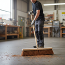 Premium 457mm Soft Platform Broom with Coco Fibre Head for Lightweight Sweeping in Warehouses and Workshops