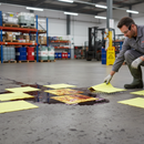 Premium Single Weight Absorbent Chemical Pads for Safe Cleanup