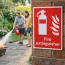 Fire Extinguisher Sign – Durable – Indoor/Outdoor Safety