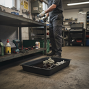 Premium Deep Flexible Tray for Drip Containment and Mixing