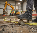 Premium Mid Cut Work Boots with Steel Toecap, Antistatic and Slip Resistant Features for Enhanced Safety