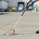 Professional High-Performance Litter Picker with Ergonomic Pistol Grip and Lightweight Aluminum Shaft - 810mm Length