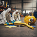 Premium Chemical Spill Kit - Yellow Plastic Drum - 60L Capacity