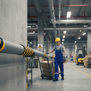 Premium Foam Magnetic Pipe Protection Strips - 1 Metre Length, Flexible and Durable for Indoor Use