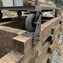 Green Treated Pine Sleepers 8'6in x 10in x 5¼in