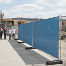 Premium Temporary Mesh Fence Cover - 3410mm x 1760mm with Durable Eyelets for Enhanced Privacy and Protection