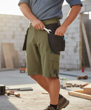 Premium Ultimate Stretch Work Shorts with Holster Pockets - Lightweight, Water-Repellant, Durable Design for Trades
