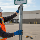 Heavy Duty Sign Post Extension 76mm x 1 Metre - Easy Install for Ground Clearance Adjustment